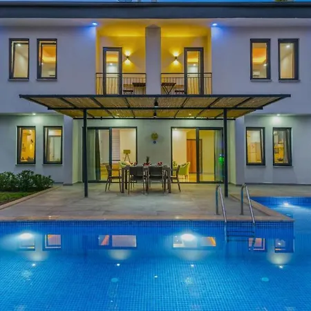 In Kas With Pool Jacuzzi Garden And Porch